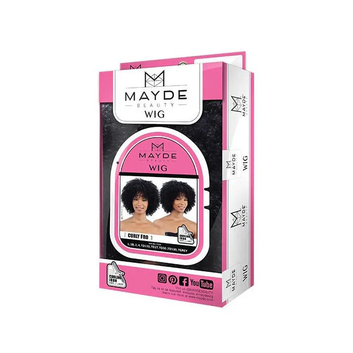 Mayde Beauty Full Wig – Curly Fro - Image 3