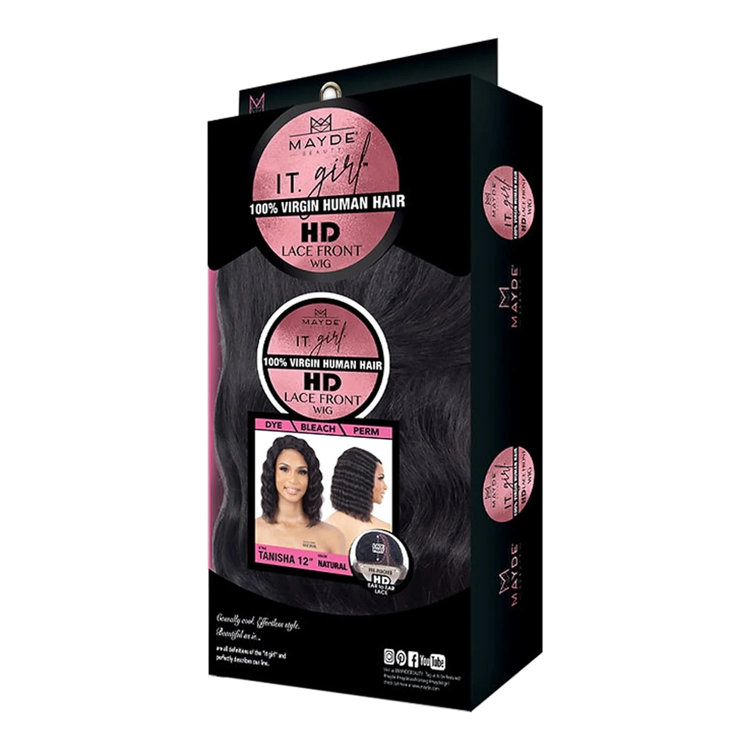 Mayde Beauty It Girl HD Lace Front Wig 12" - Tanisha - Image 3