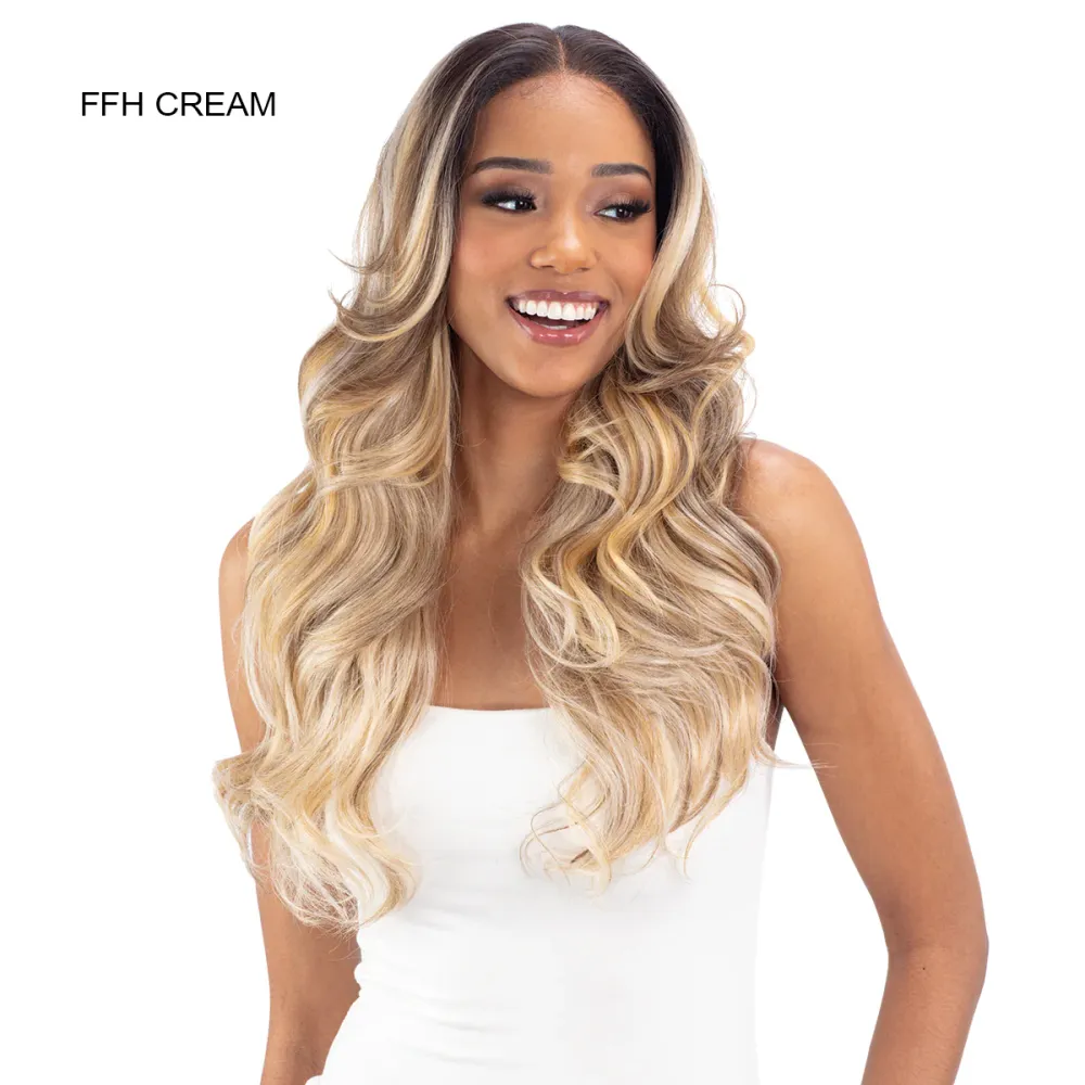Mayde Beauty Synthetic 13x6 Glueless HD Frontal Lace Wig - Romy - Image 2