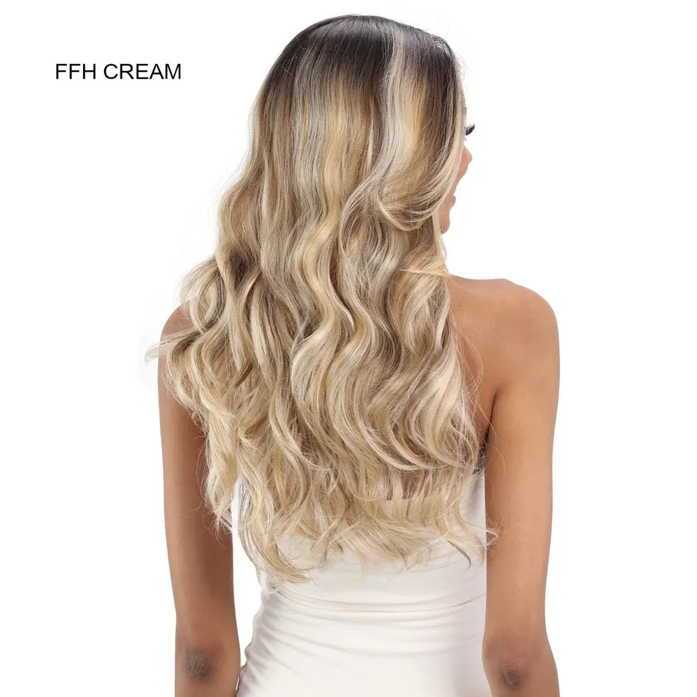 Mayde Beauty Synthetic 13x6 Glueless HD Frontal Lace Wig - Romy - Image 5