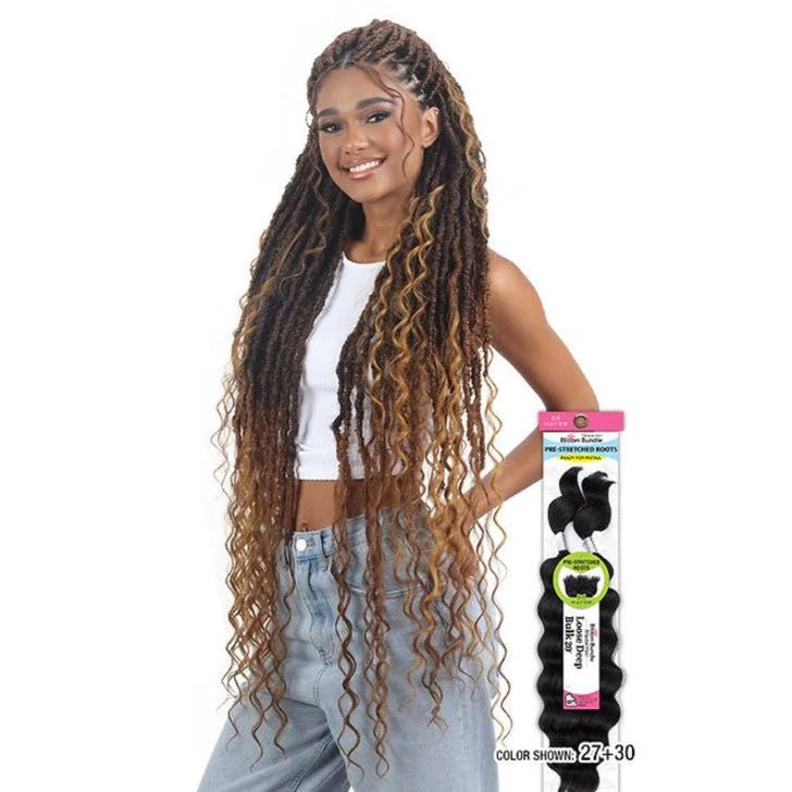 Mayde Beauty Synthetic Bloom Bundle Weave β Loose Deep Bulk 20" - Image 3