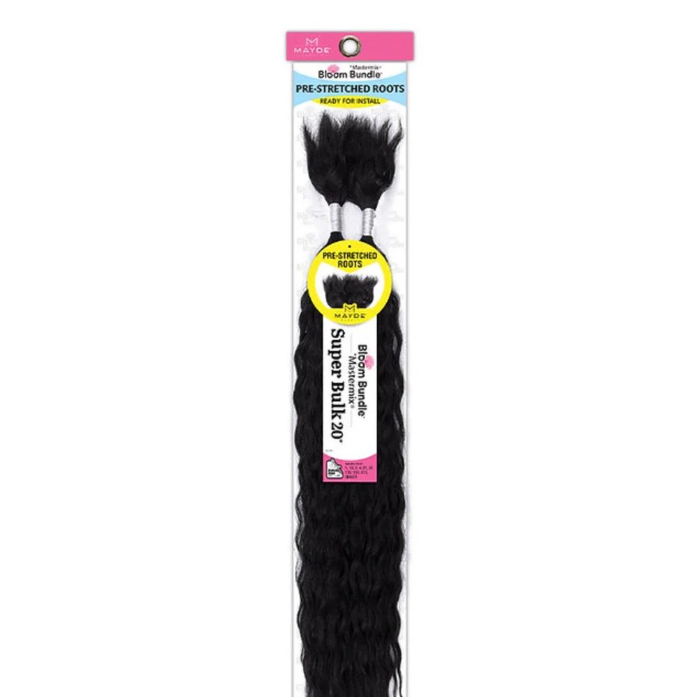 Mayde Beauty Synthetic Bloom Bundle Weave β Super Bulk 20"