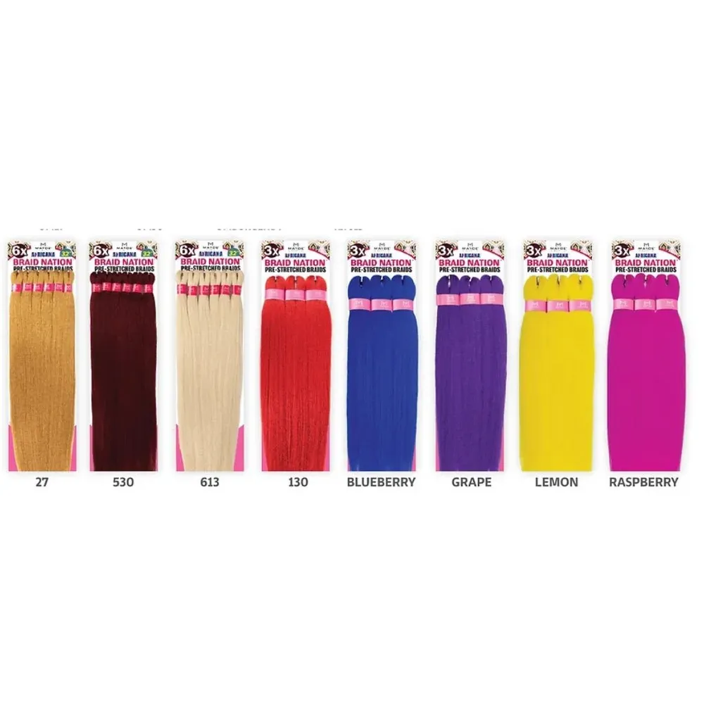 Mayde Beauty Synthetic Braiding Hair β 3X Braid Nation 32β³ - Image 5