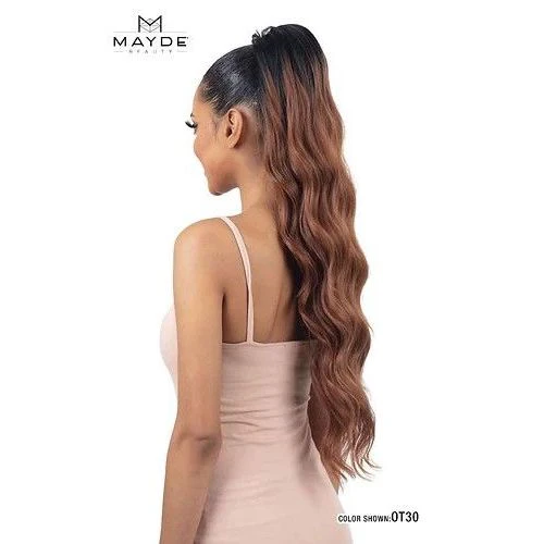 Mayde Beauty Synthetic Drawstring Ponytail β Bossy Doll 28β - Image 2