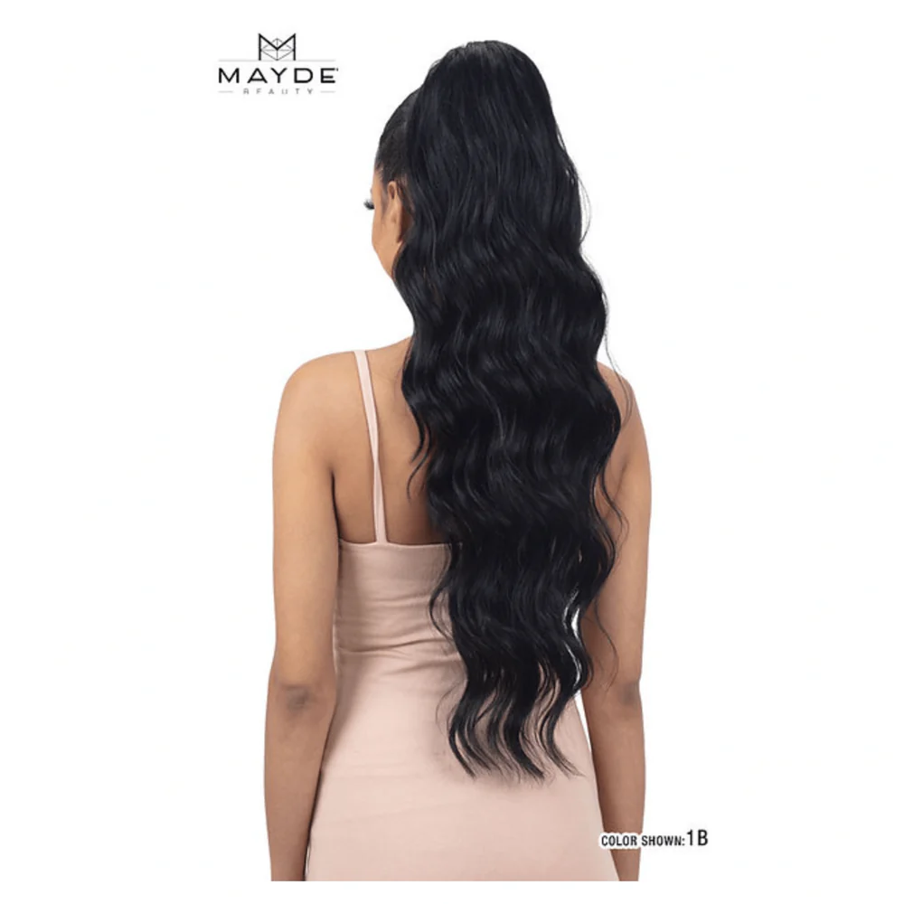 Mayde Beauty Synthetic Drawstring Ponytail β Bossy Doll 28β - Image 4