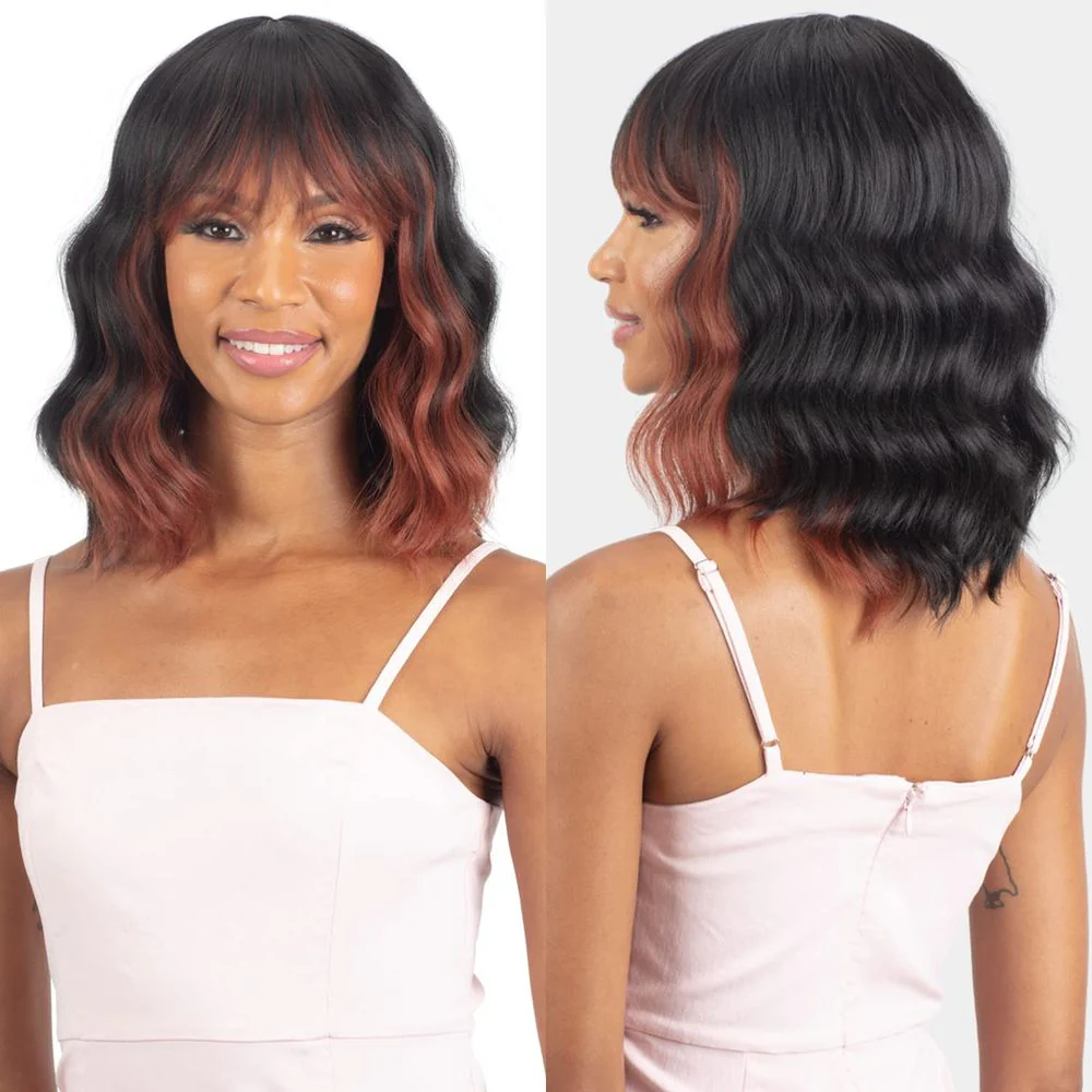 Mayde Mocha 100% Human Hair Blend Wig β Delight - Image 4