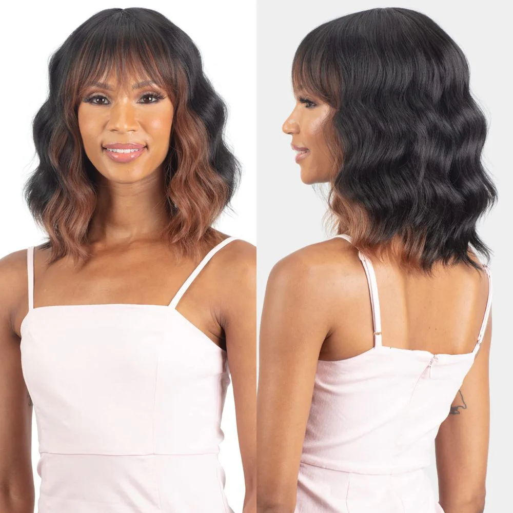 Mayde Mocha 100% Human Hair Blend Wig β Delight - Image 6