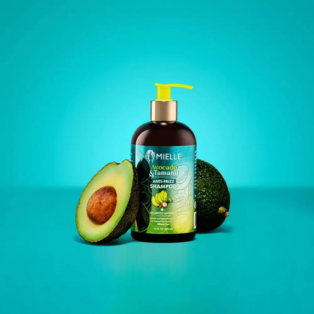 Mielle Avocado & Tamanu Anti-Frizz Shampoo & Conditioner โ 12 fl oz - Image 2