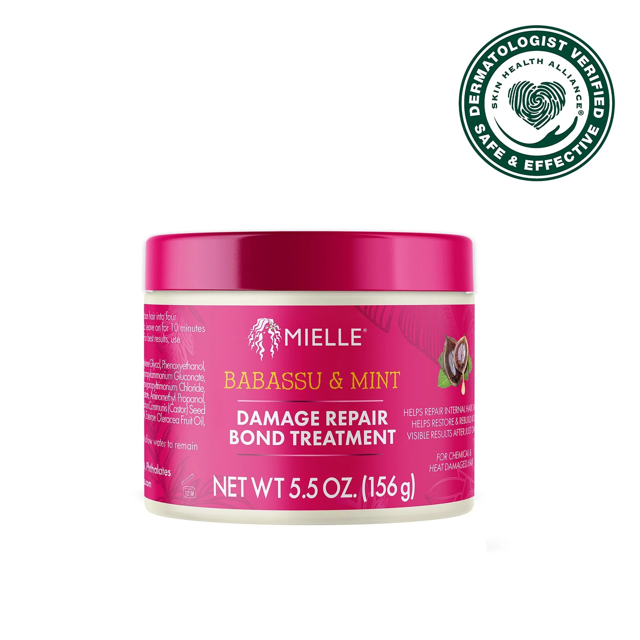 Mielle Babassu & Mint Bond Treatment – 5.5oz - Image 2
