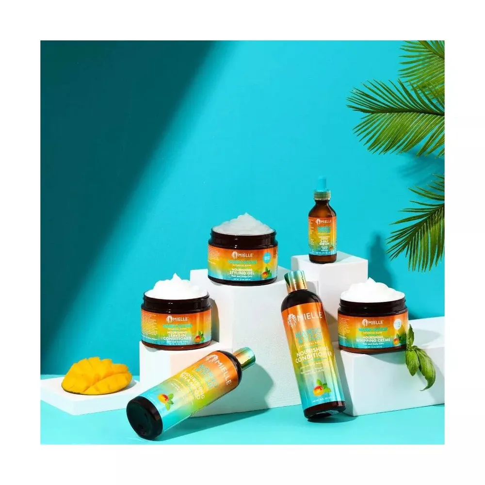 Mielle Mango & Tulsi Nourishing Shampoo & Conditioner – 12 fl oz