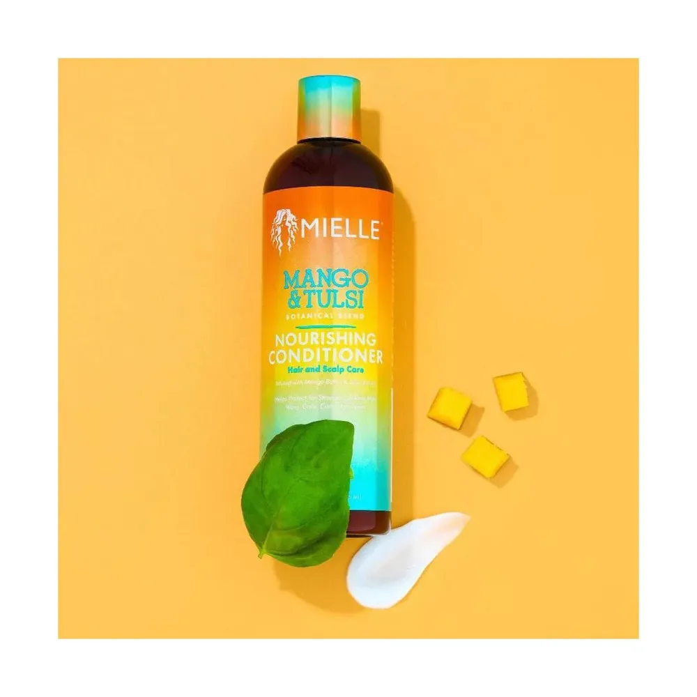 Mielle Mango & Tulsi Nourishing Shampoo & Conditioner – 12 fl oz - Image 6