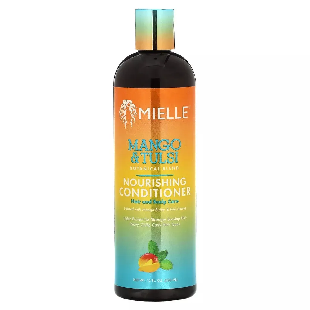 Mielle Mango & Tulsi Nourishing Shampoo & Conditioner – 12 fl oz - Image 7
