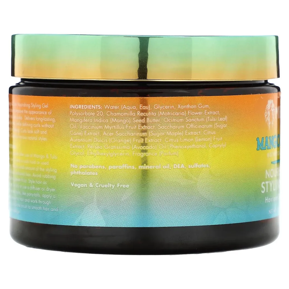 Mielle Mango & Tulsi Nourishing Styling Gel 12 oz - Image 2