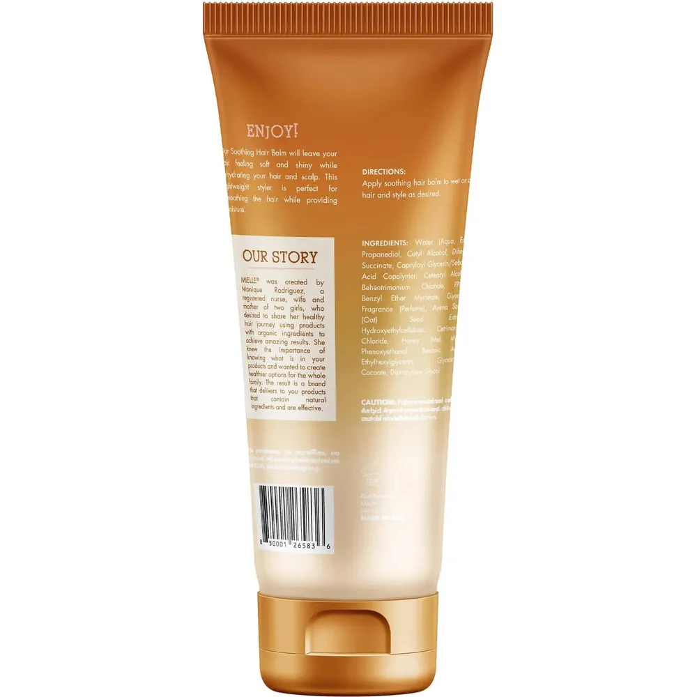Mielle Oats & Honey Soothing Hair Balm 6oz - Image 2