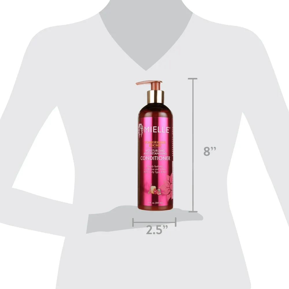 Mielle Organics Pomegranate & Honey Conditioner – Pump – 12oz - Image 4