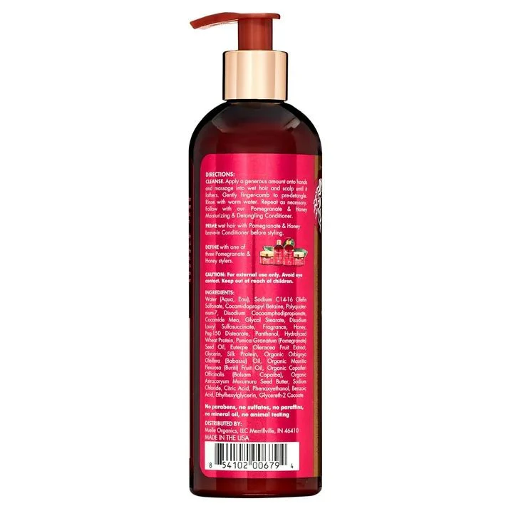 Mielle Organics Pomegranate & Honey Shampoo β Moisturizing β 12oz - Image 2