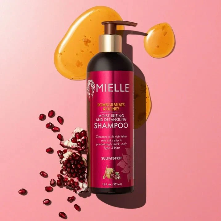 Mielle Organics Pomegranate & Honey Shampoo β Moisturizing β 12oz - Image 4
