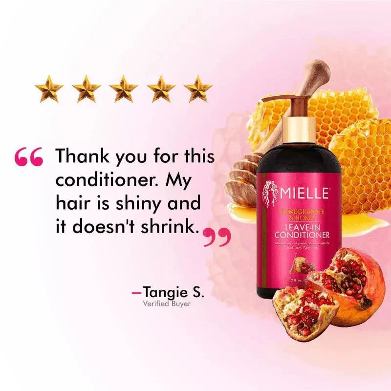 Mielle Organics Pomegranate & Honey Shampoo β Moisturizing β 12oz - Image 5