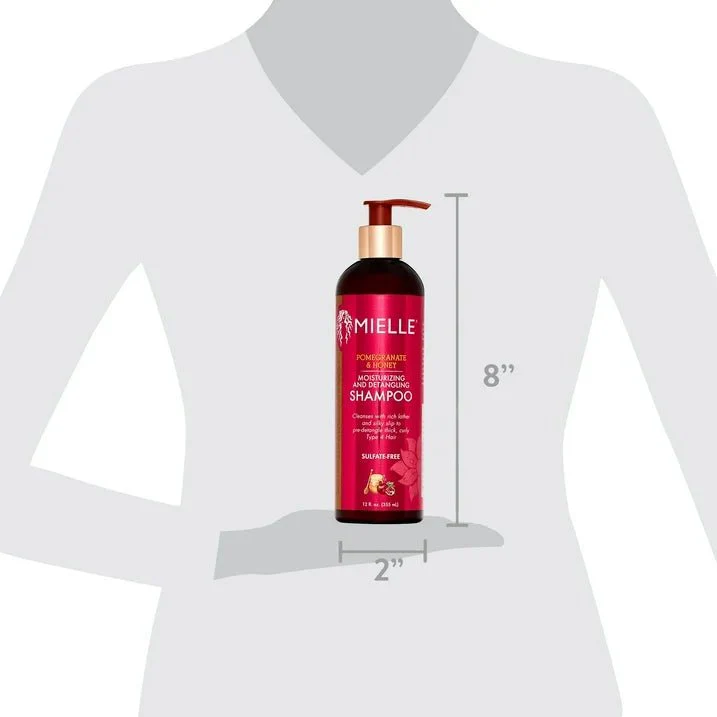 Mielle Organics Pomegranate & Honey Shampoo β Moisturizing β 12oz - Image 6