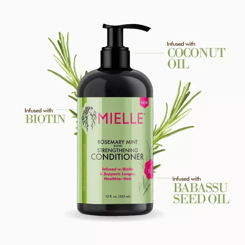 Mielle Organics Rosemary Mint Conditioner – Moisturizing – 12oz - Image 5