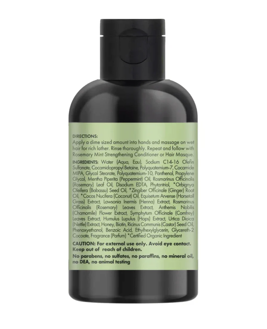 Mielle Rosemary Mint Biotin Shampoo - Image 6