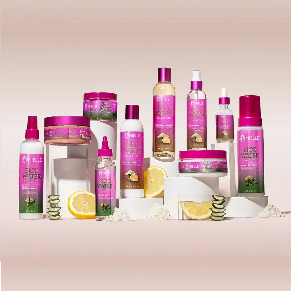 Mielle Rice Water & Aloe Vera Braid Set Foam - Image 3