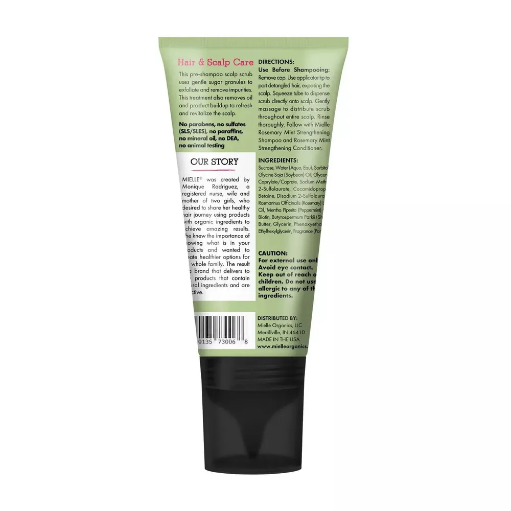 Mielle Rosemary Mint Scalp Scrub – 6 oz - Image 2