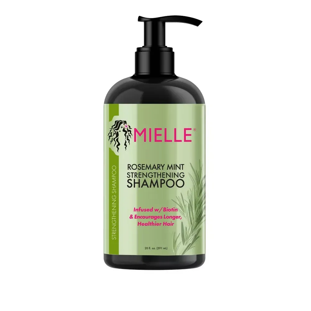 Mielle Rosemary Mint Strengthening Shampoo & Conditioner – 20 fl oz - Image 3