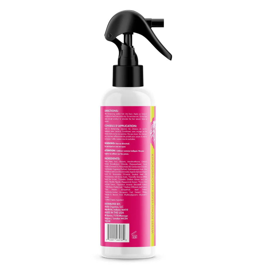 Mielle White Peony Leave-In Conditioner β 3.4 oz - Image 2