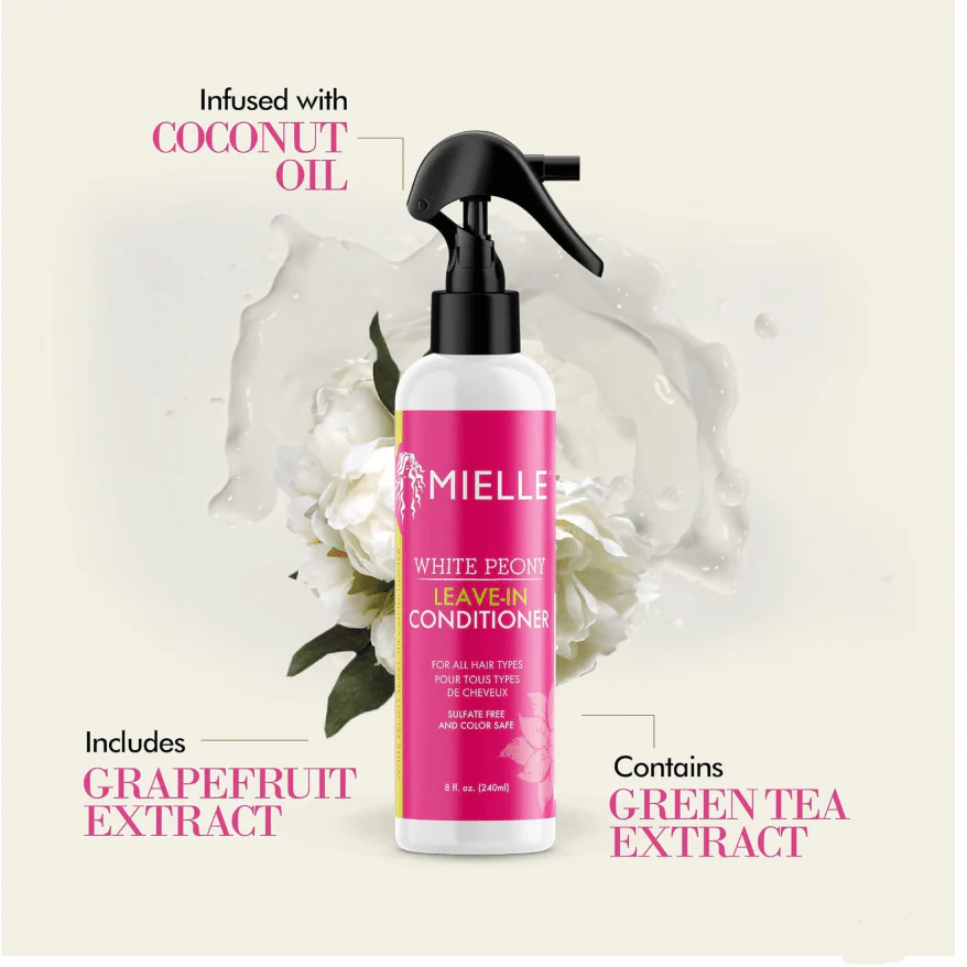 Mielle White Peony Leave-In Conditioner β 3.4 oz - Image 3