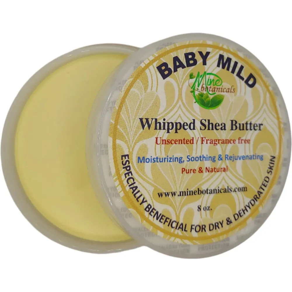 Mine Botanicals Whipped Shea Butter – 8 oz - Image 2