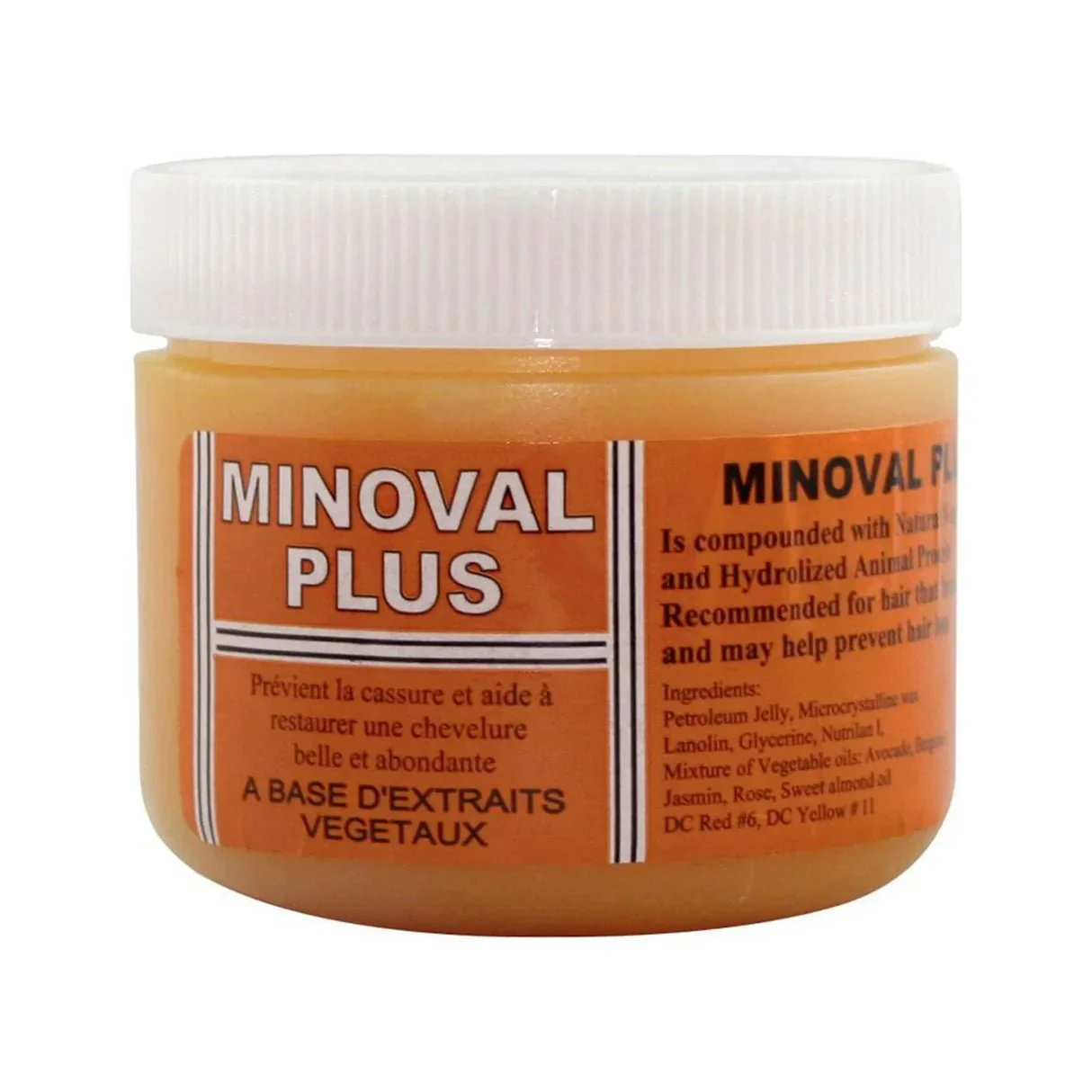 Minoval Plus Hair Cream Pomade – 4oz