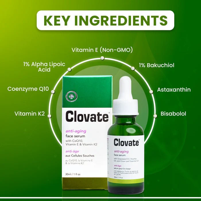 Mitchell Brands Clovate Anti-Aging Face Serum - 1oz - Image 4