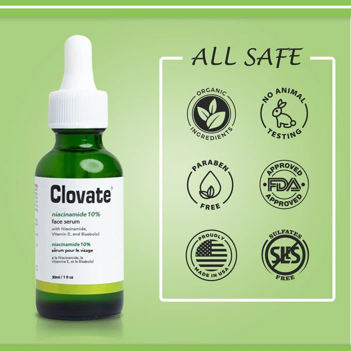 Mitchell Brands Clovate Niacinamide 10% Face Serum - 1oz - Image 2