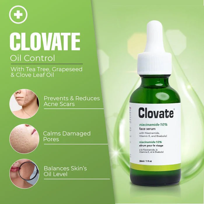 Mitchell Brands Clovate Niacinamide 10% Face Serum - 1oz - Image 6