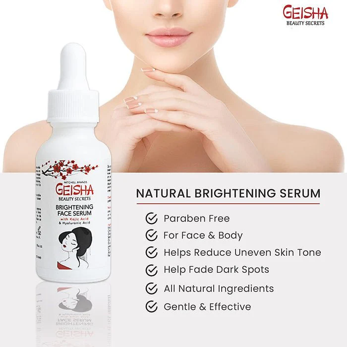 Geisha Beauty Secrets Kojic Acid Face Serum - 1oz - Image 10