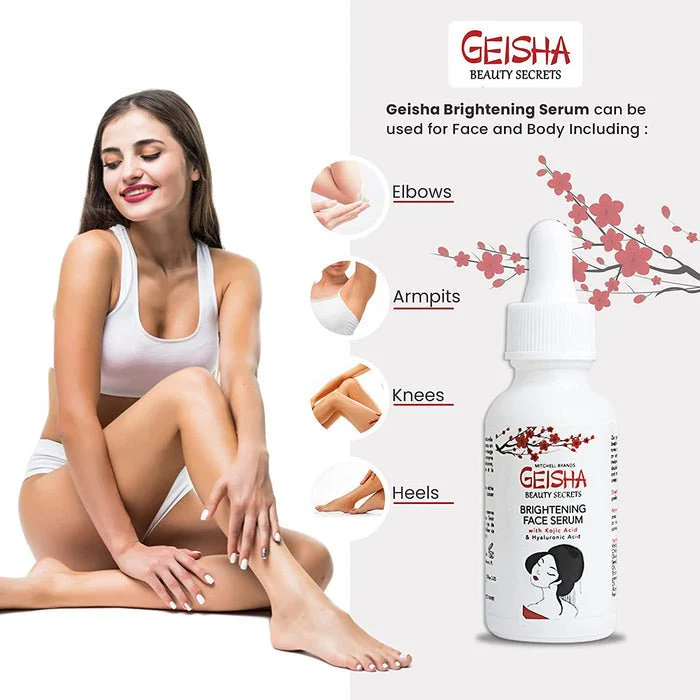 Geisha Beauty Secrets Kojic Acid Face Serum - 1oz - Image 9