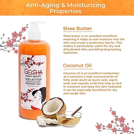Geisha Kojic Acid Shea Butter Gel - 33oz - Image 5