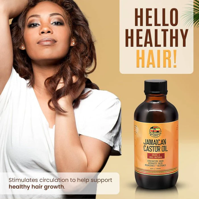 Mitchell Brands Jamaican Amber Jamaican Castor Oil 4oz - Image 10