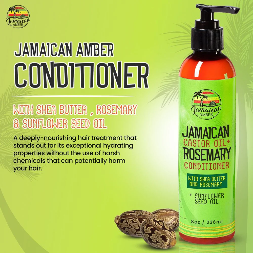 Mitchell Jamaican Castor Oil + Rosemary Conditioner - 8oz - Image 7