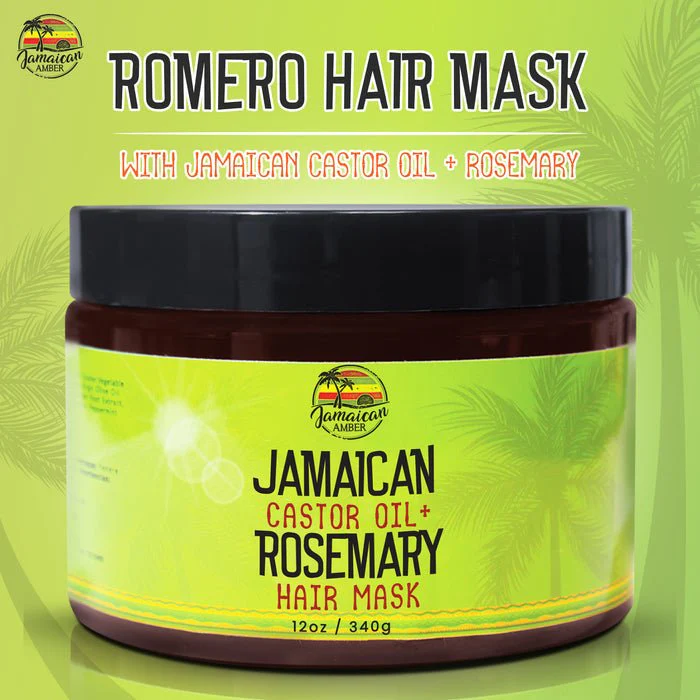Mitchell  Jamaican Castor Oil+ Rosemary Hair Masque 12oz - Image 5