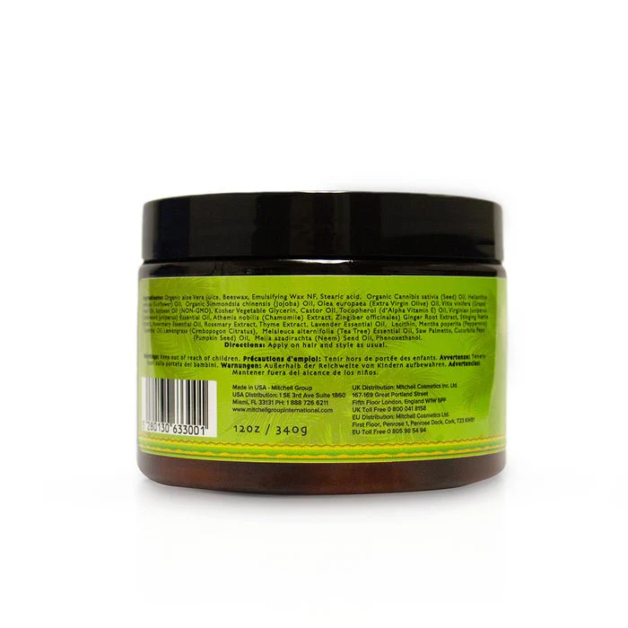 Mitchell Jamaican Amber Castor Oil & Rosemary Butter - 12oz - Image 2