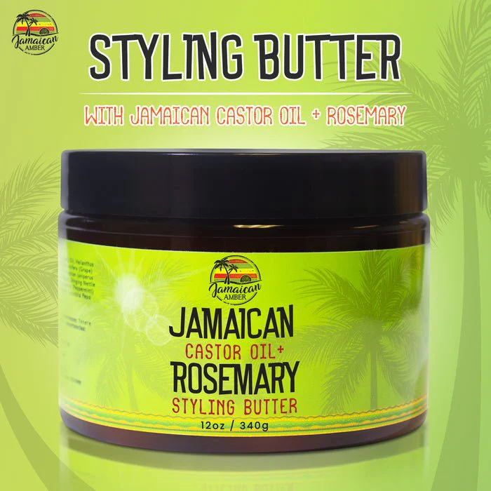 Mitchell Jamaican Amber Castor Oil & Rosemary Butter - 12oz - Image 5