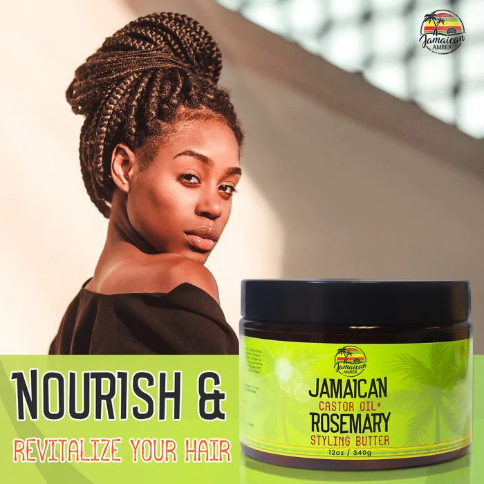 Mitchell Jamaican Amber Castor Oil & Rosemary Butter - 12oz - Image 6