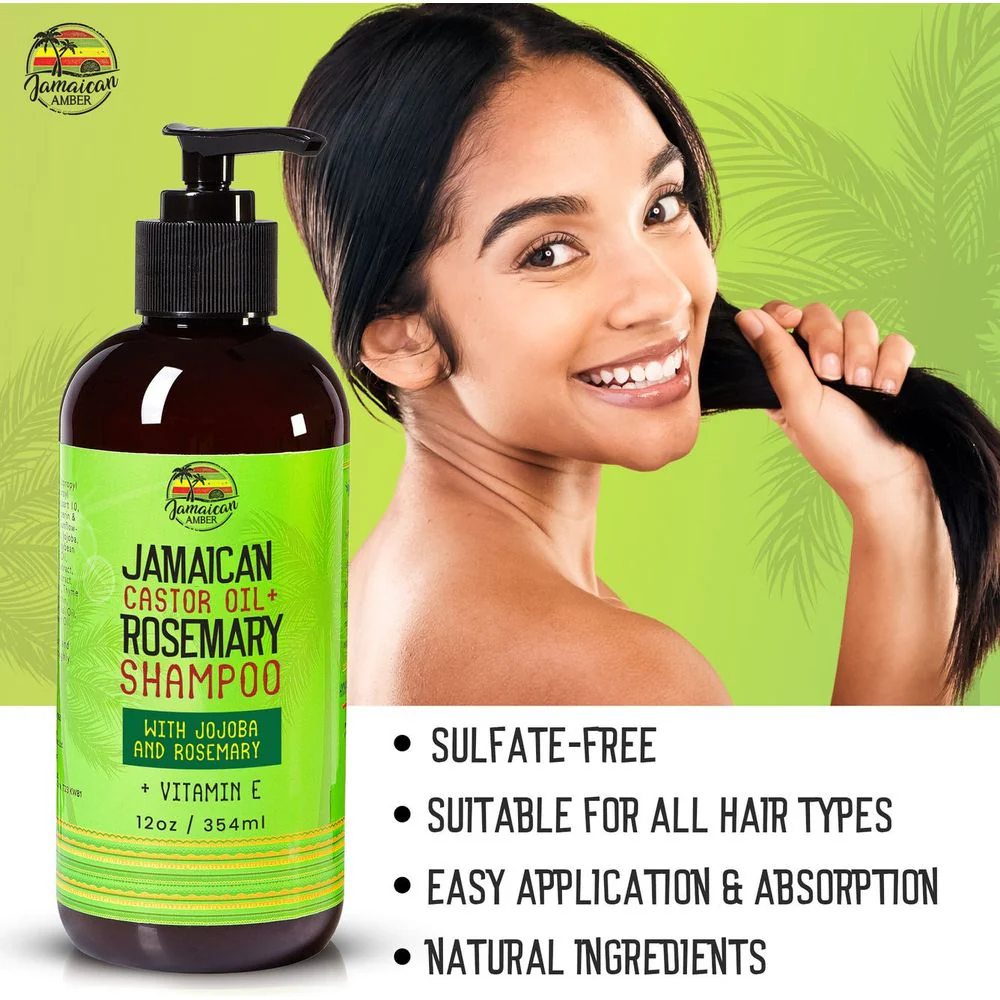 Mitchell Brands Jamaican Castor Oil+ Rosemary Shampoo - 12oz - Image 7