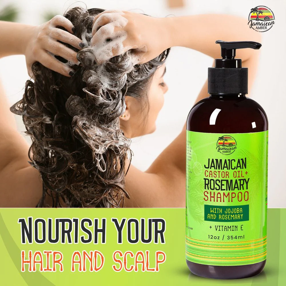 Mitchell Brands Jamaican Castor Oil+ Rosemary Shampoo - 12oz - Image 8
