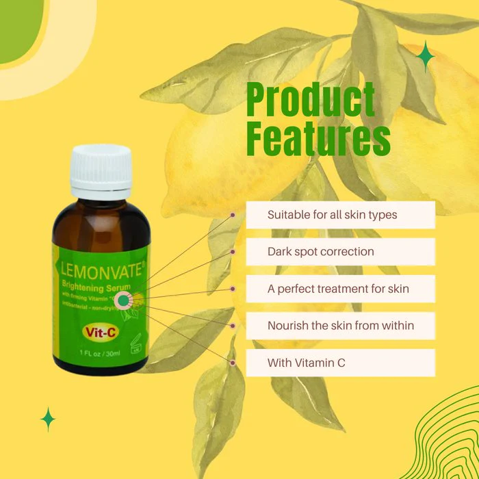 Mitchell Brands Lemonvate Vitamin C Serum - 1oz - Image 3