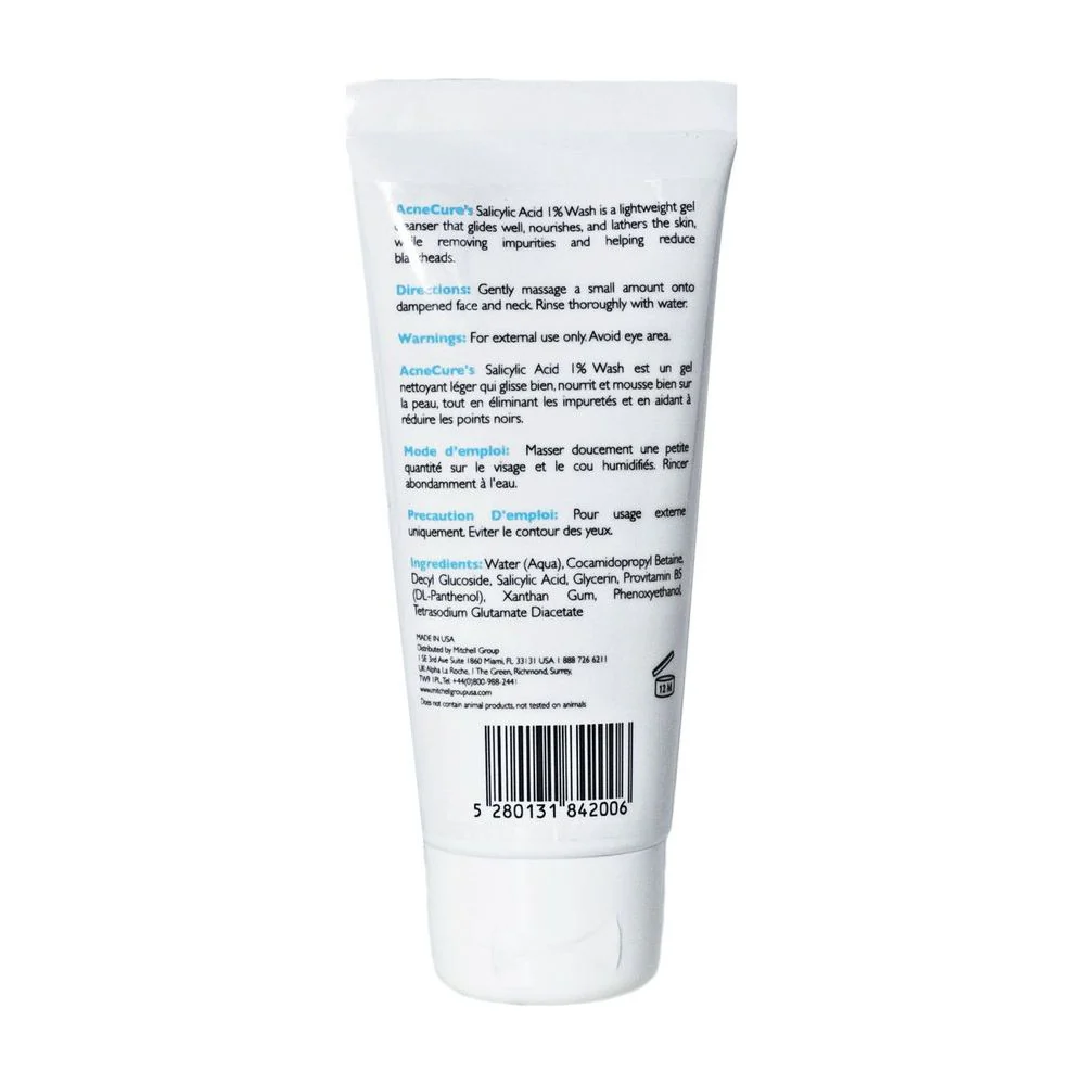 Mitchell Brands Omic+ 1% Salicylic Acid Facial Wash - 2.5oz - Image 2
