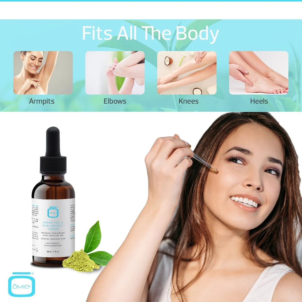 Mitchell Brands Omic+ Green Tea & Hyaluronic Serum - 1oz - Image 4