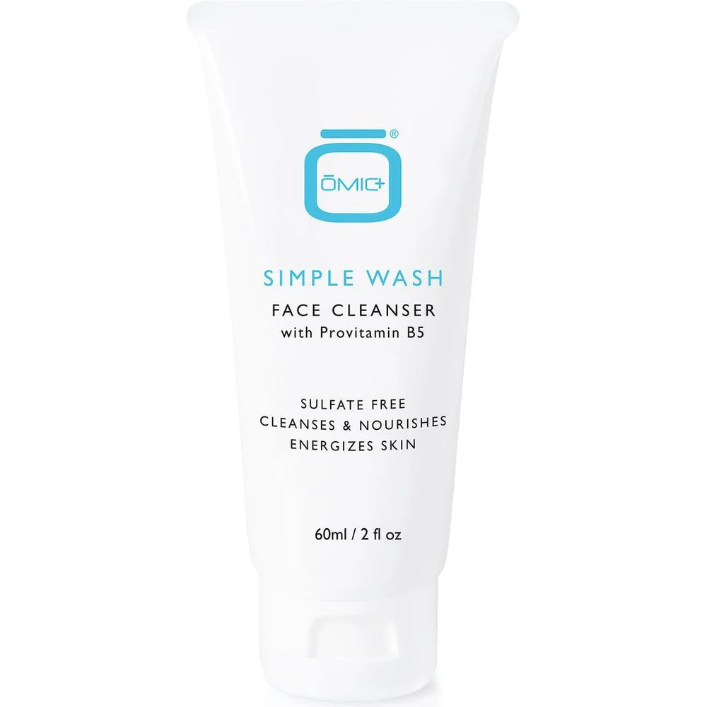 Mitchell Brands Omic+ Simple Wash Face Cleanser with ProVitamin B5 - 2oz